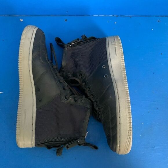 Nike Special Forces Air Force 1 SF AF1 Mid Green Womens Shoe Size  8 AA3966-300 - Picture 7 of 12